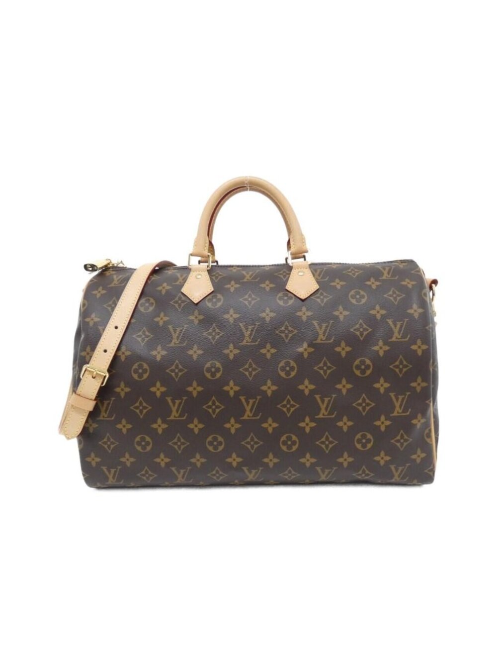 Louis Vuitton Monogram Speedy Bandouliere 40 Boston Bag